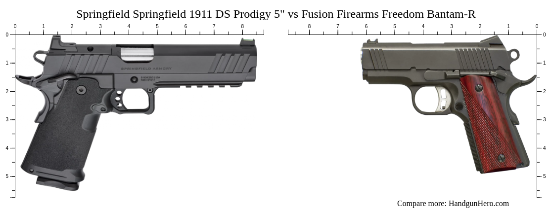 Springfield Springfield Ds Prodigy Vs Fusion Firearms Freedom