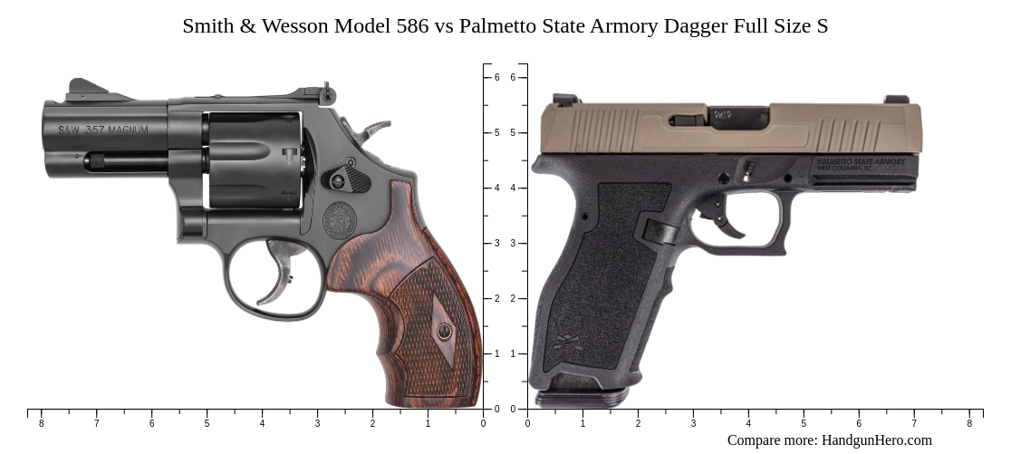 Smith Wesson Model Vs Palmetto State Armory Dagger Full Size S