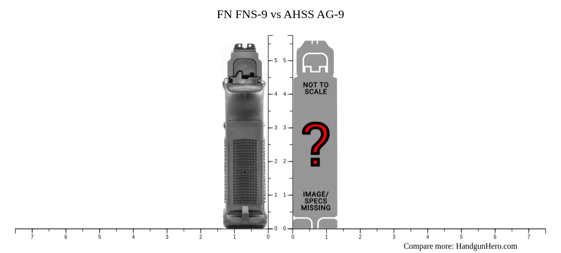 FN FNS-9 vs AHSS AG-9 size comparison | Handgun Hero