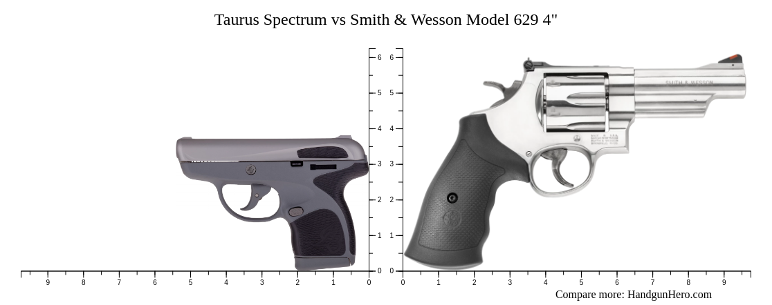 Taurus Spectrum vs Smith & Wesson Model 629 4