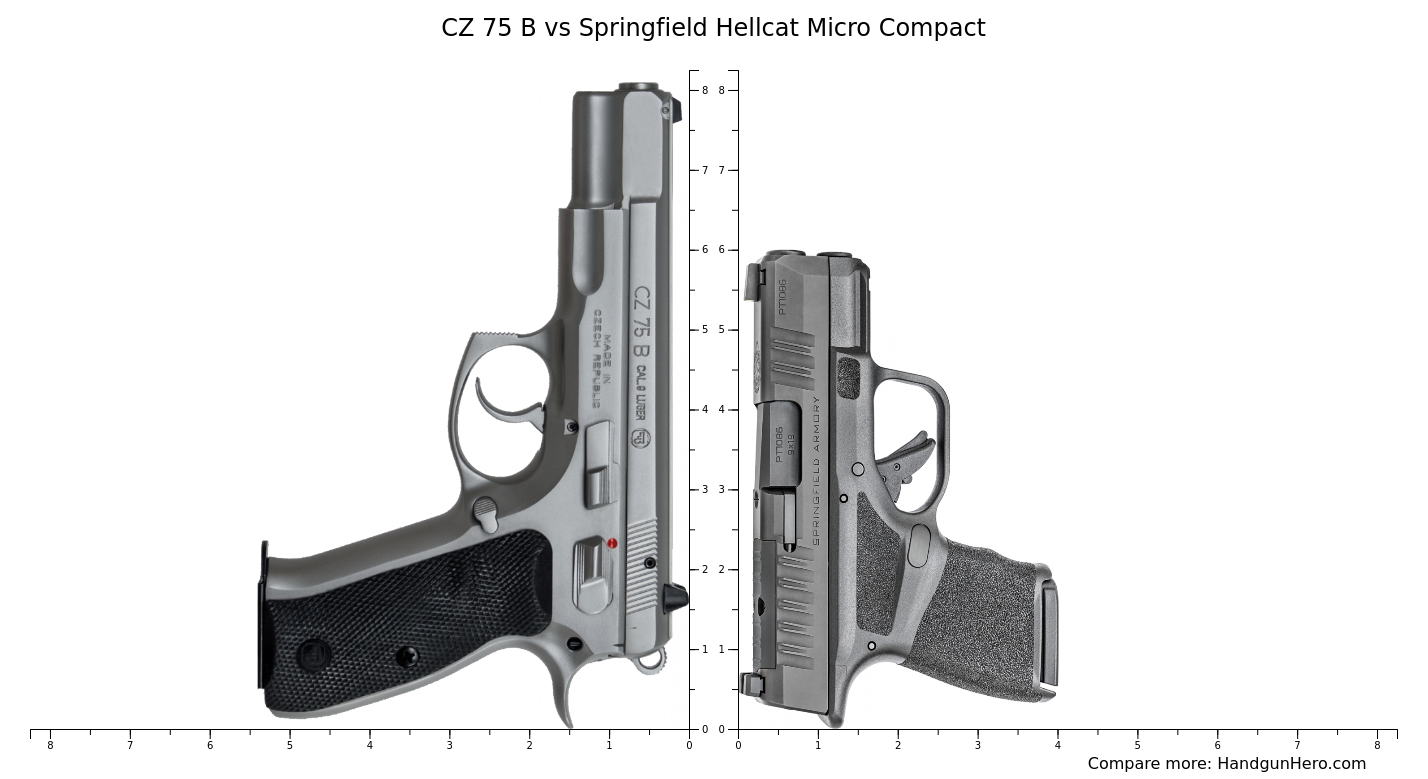 Sig Sauer P365 Vs CZ 75 Compact Vs CZ 75 B Vs Springfield Hellcat Micro ...