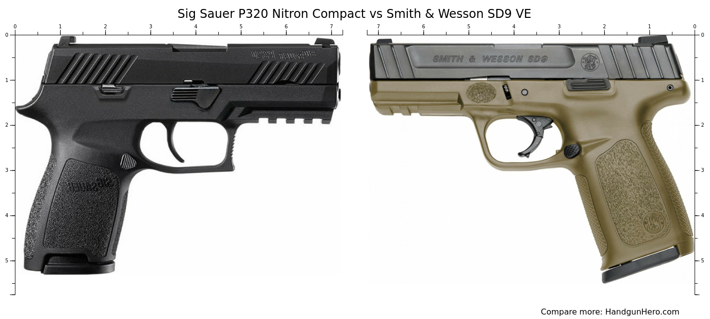 Sig Sauer P Vs Sig Sauer P Nitron Compact Vs Ruger Ec S Vs Smith Wesson Sd Ve Vs Sig