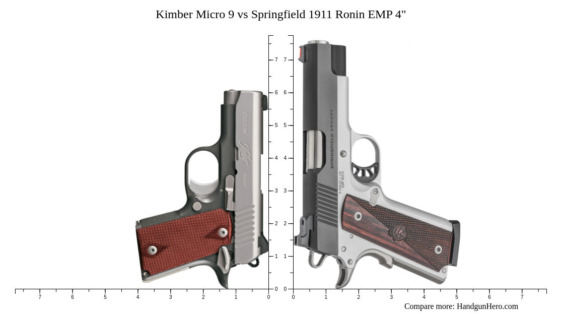 Springfield 1911 Ronin Emp 4 Vs Dan Wesson Ecp Vs Springfield 1911 Ronin Emp 3 Vs Kimber Micro 2888