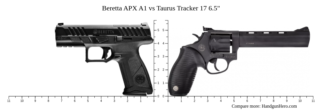 Beretta APX A1 vs Taurus Tracker 17 6.5