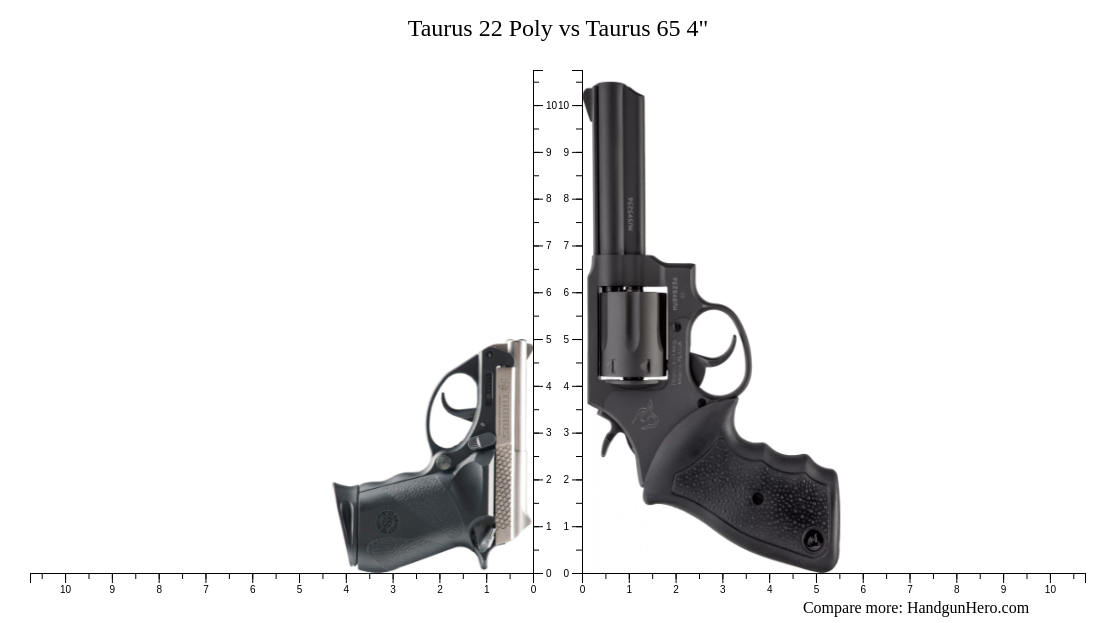Taurus 22 Poly vs Taurus 65 4