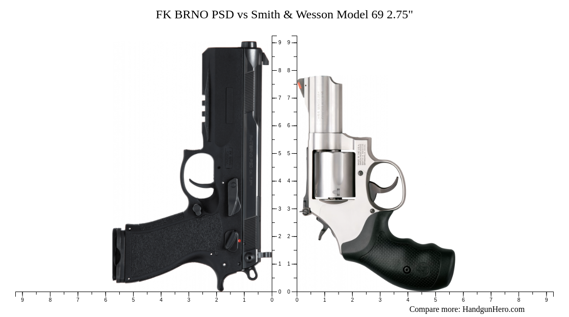 FK BRNO PSD vs Smith & Wesson Model 69 2.75