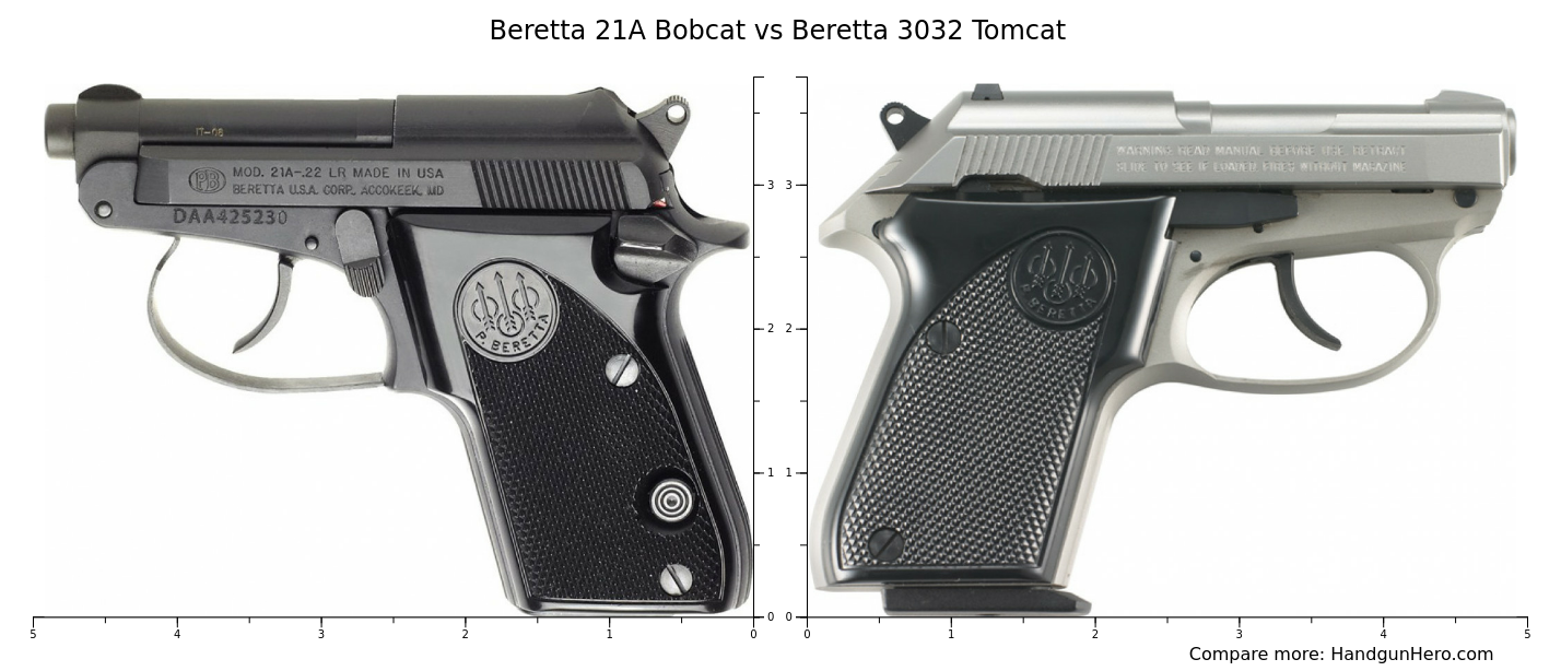 Beretta Covert Pocket Classics: The 21A Bobcat and 3032 Tomcat