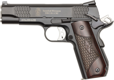 Smith & Wesson 1911SC facing left