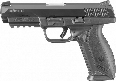 Ruger American Duty 45ACP facing left