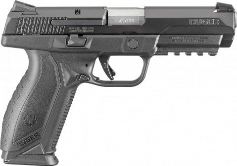 Ruger American Duty 45ACP facing right