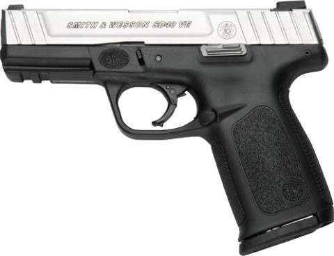 Smith & Wesson SD40 VE facing left