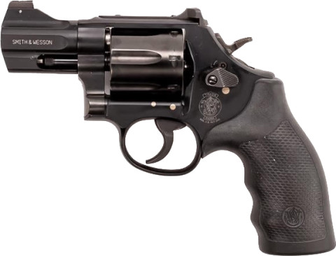 Smith & Wesson 386 Night Guard facing left