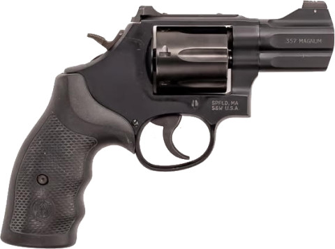 Smith & Wesson 386 Night Guard facing right