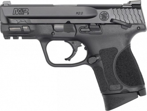 Smith & Wesson M&P 9 M2.0 3.6" Subcompact facing left