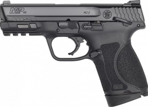 Smith & Wesson M&P 45 M2.0 4" Subcompact facing left