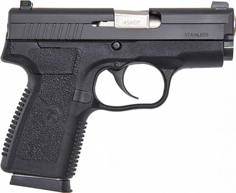 Kahr PM45 facing right