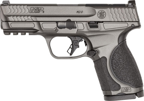 Smith & Wesson M&P 9 M2.0 Metal Compact 4" facing left