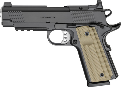 Springfield 1911 Operator 4.25" AOS facing left