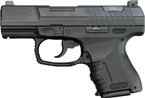 Walther P99c facing left