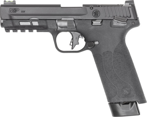 Smith & Wesson M&P 22X facing left