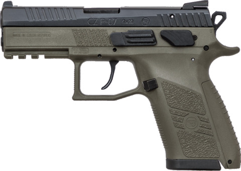 CZ P-07 facing left