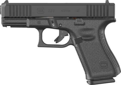 Glock G23 V facing left