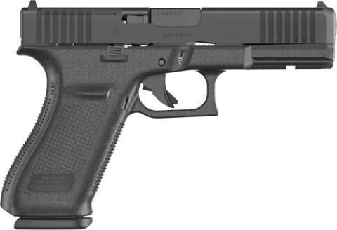Glock G20 V MOS facing right