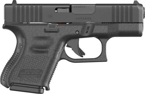 Glock G26 V facing right