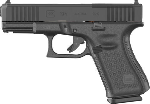 Glock G19 V MOS facing left