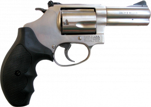 Smith & Wesson Model 60 3" facing right