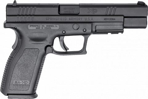 Springfield XD 5" Tactical facing right