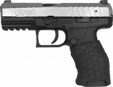 Walther PPX facing left