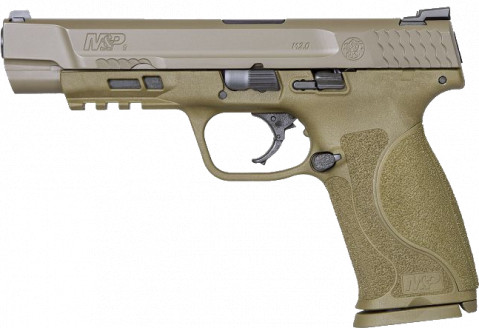 Smith & Wesson M&P 9 M2.0 5" facing left