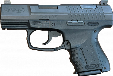Walther P99c facing left