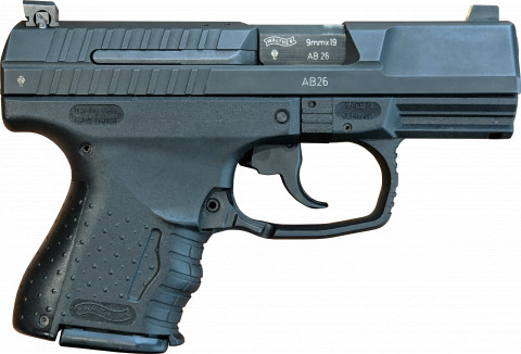 Walther P99c facing right