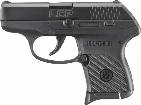 Ruger LCP facing left