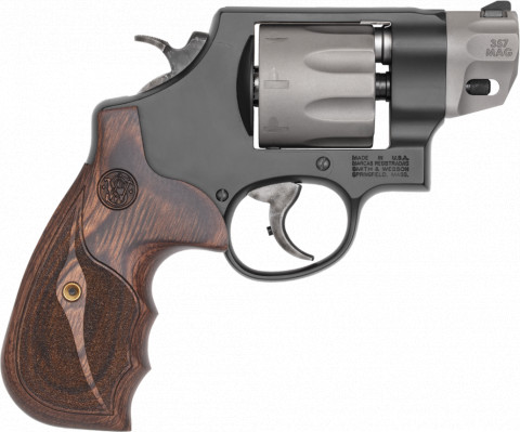 Smith & Wesson Model 327 facing right