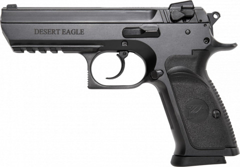 Magnum Research Baby Eagle III 9mm Steel Full Size facing left