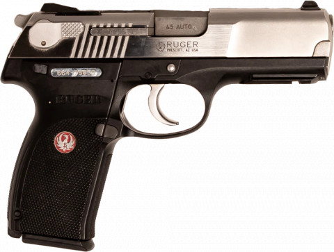 Ruger P345 facing right