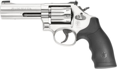 Smith & Wesson Model 617 4" facing left