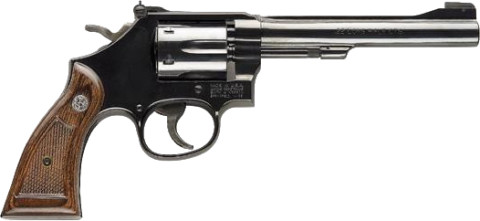 Smith & Wesson Model 17 6" facing right